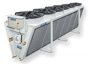 Конденсаторы воздушного охлаждения XDHV с одним рядом вентиляторов V-образные