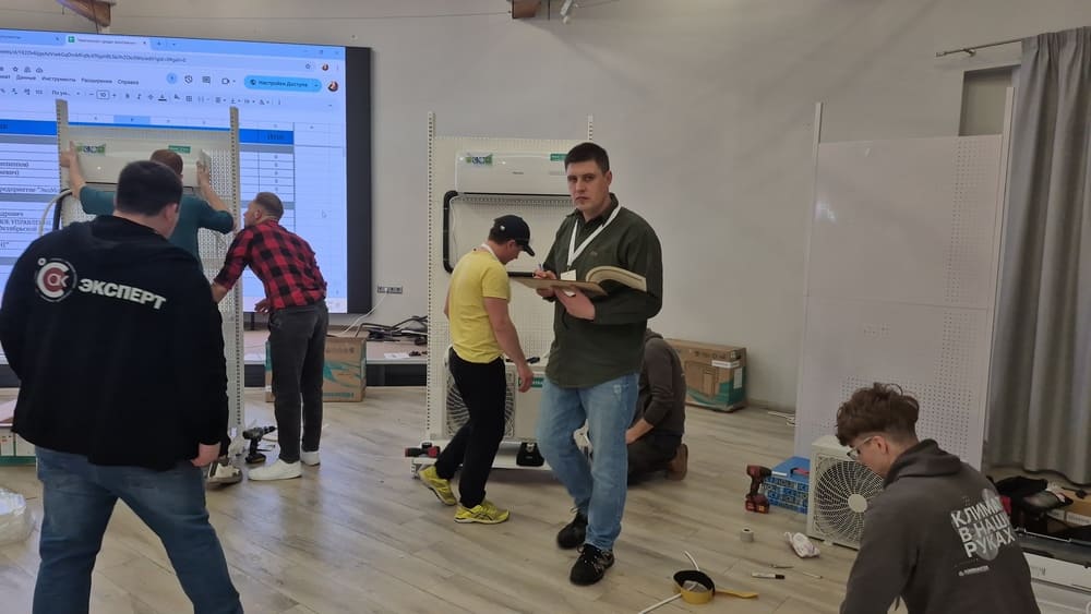 Чемпионат Беларуси среди монтажников систем кондиционирования