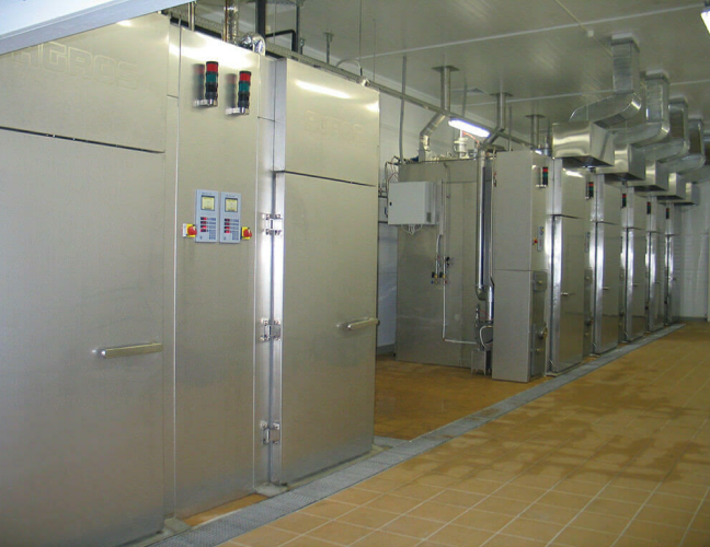 Коптильные камеры для пищевых продуктов