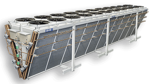 Адиабатические конденсаторы и сухие градирни со специальной системой распыления D&S