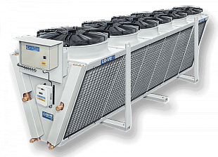 Конденсаторы воздушного охлаждения XDHV с одним рядом вентиляторов V-образные